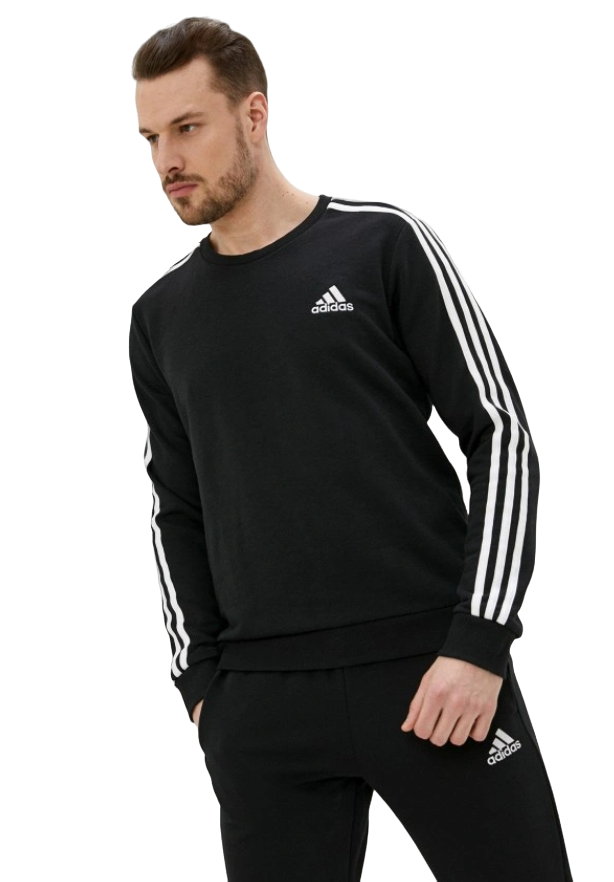 

Свитшот мужской Adidas GK9078 черный 46, GK9078