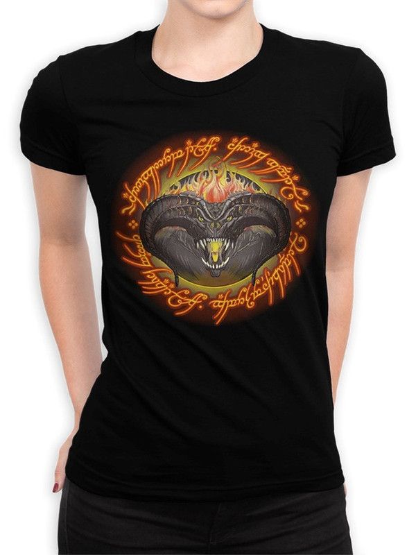 

Футболка женская DreamShirts Studio Властелин Колец - Балрог LOR-25961-1 черная S, Черный, Властелин Колец - Балрог LOR-25961-1