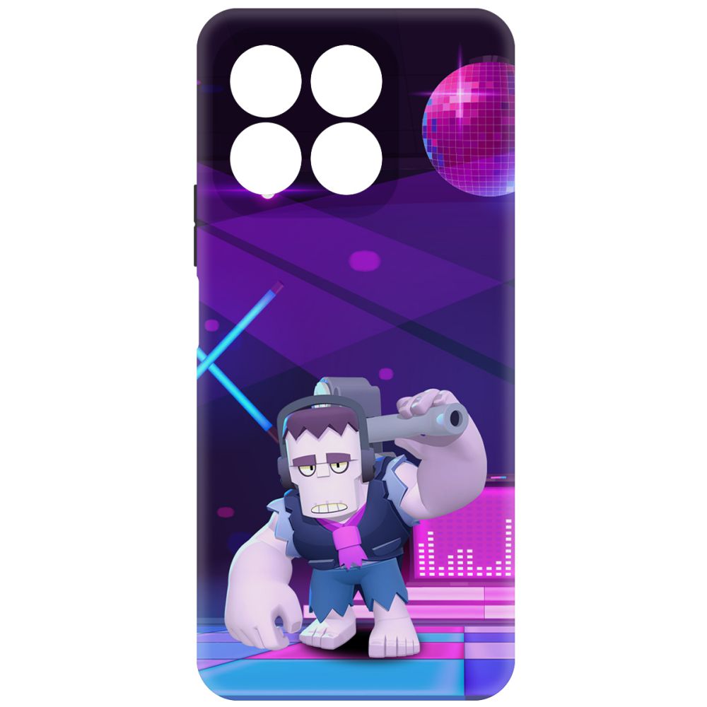 

Чехол-накладка Krutoff Soft Case Brawl Stars - Фрэнк для Honor X8b черный