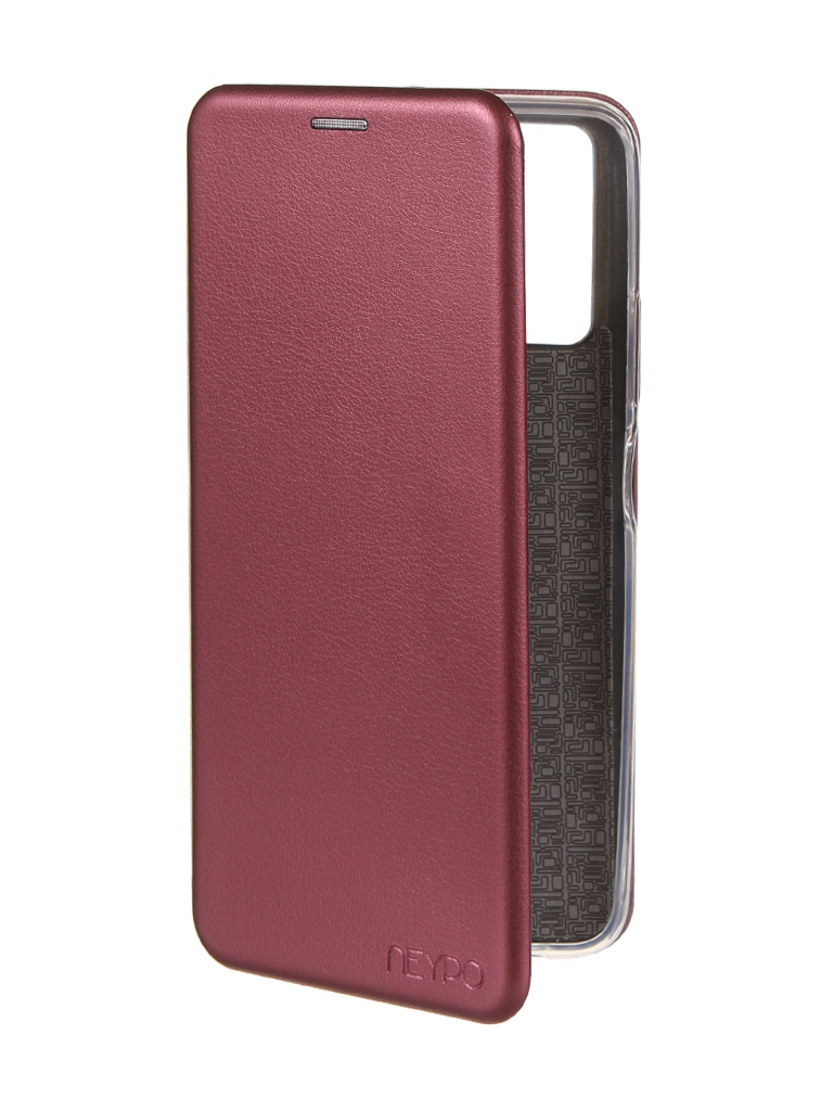 фото Чехол neypo для tecno pova 2 premium burgundy nsb47455