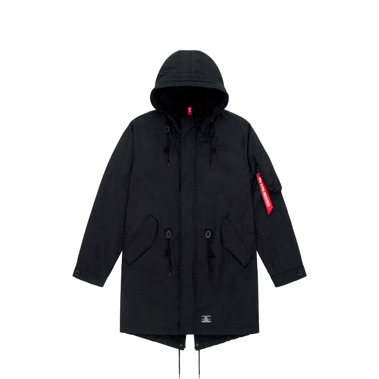 Куртка мужская Alpha Industries M-59 Fishtail Mod Parka черная XL