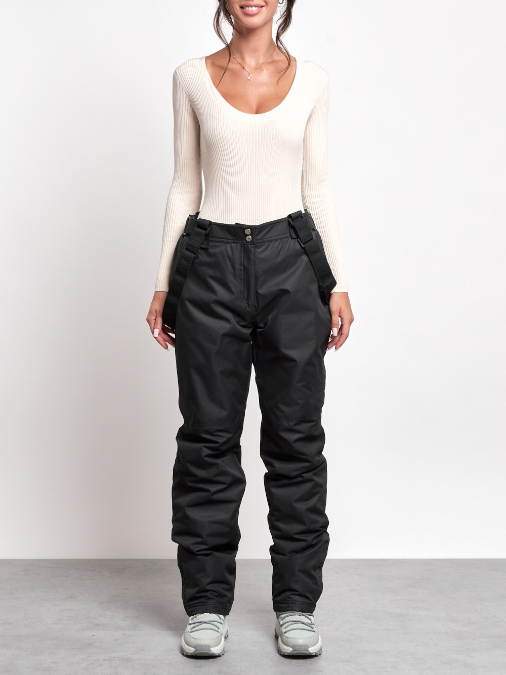 Горнолыжные брюки женские Colannia AD7607Ch, черный 44