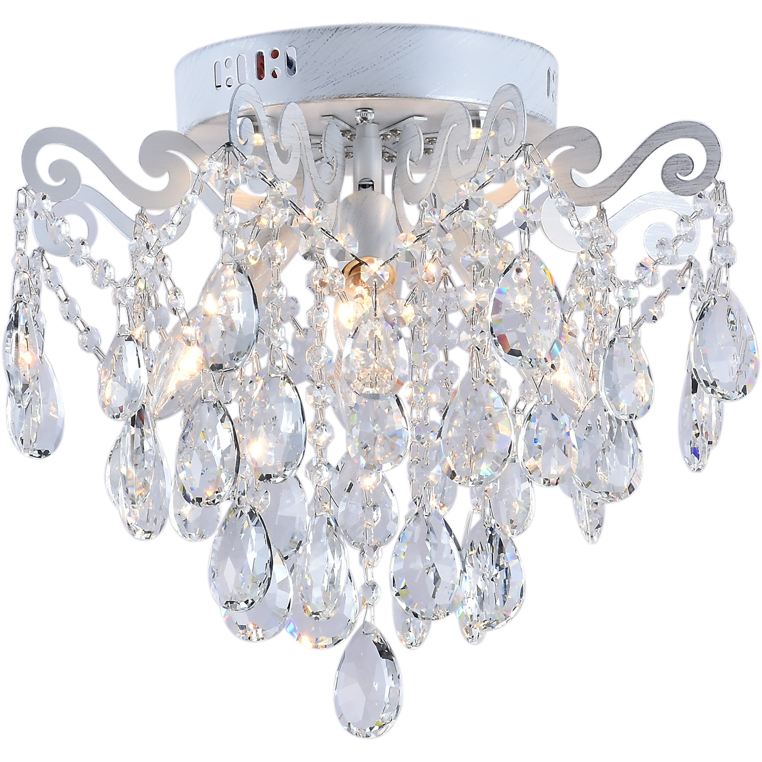 

Люстра потолочная Reluce 04033-0.3-04 WH+SILVER PN