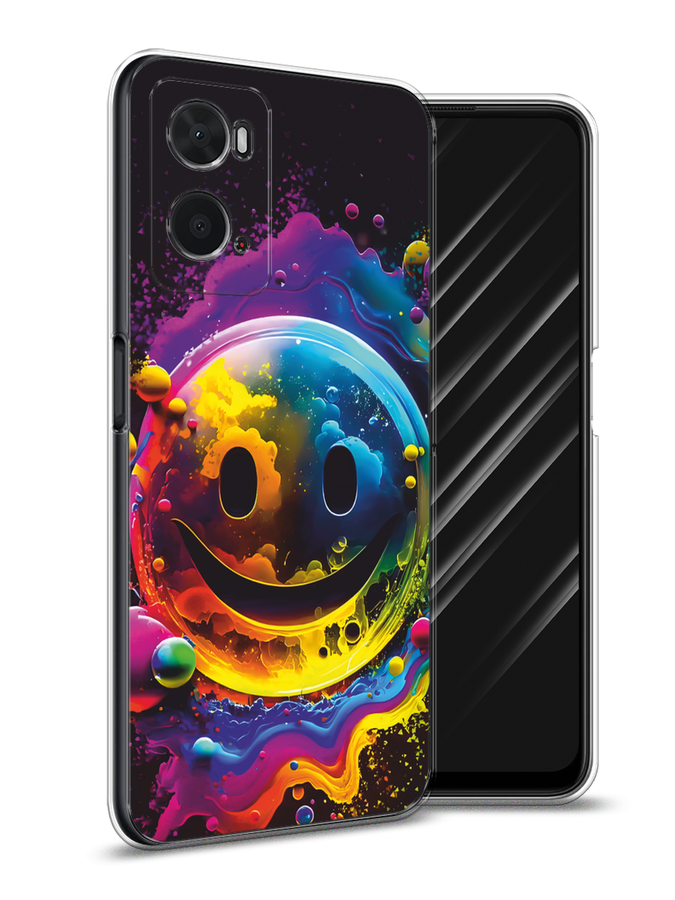 

Чехол Awog на Oppo A36 "Кислотный смайл", Фиолетовый;желтый;синий, 259950-1