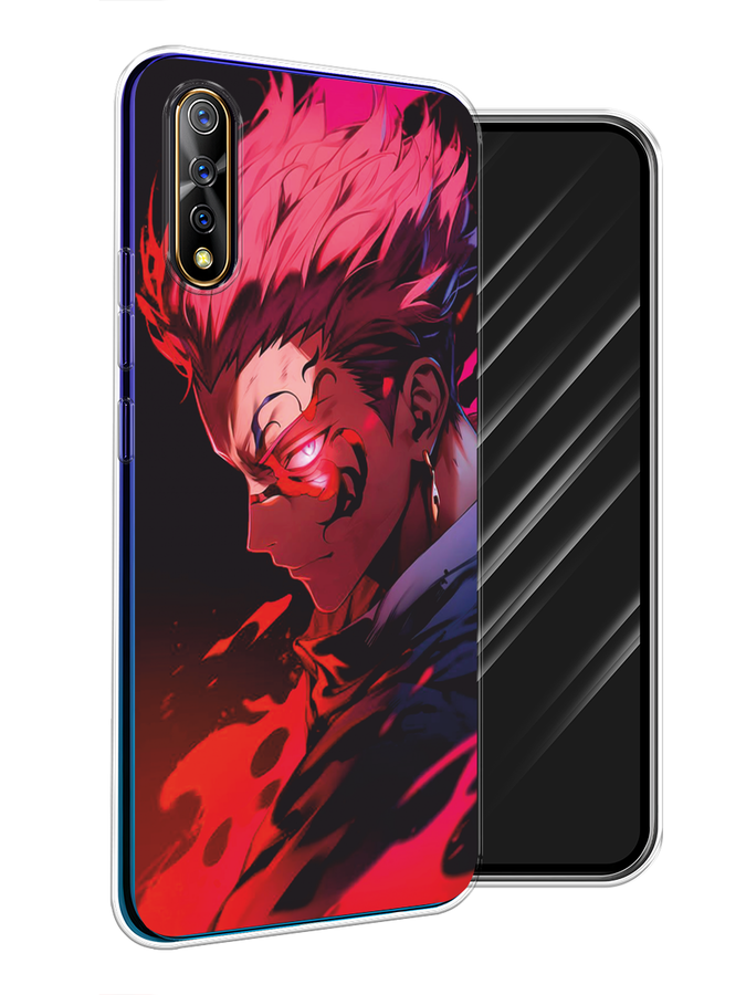 

Чехол Awog на Vivo iQOO Neo/V17 Neo "Взгляд Сукуны", Розовый;красный;черный, 261250-1