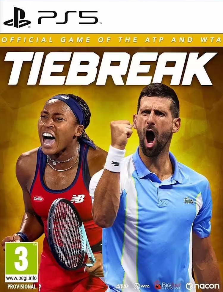 

Игра Tiebreak The Official Game of the ATP and WTA Ace Edition (PS5, русские субтитры), Tiebreak The Official Game of the ATP and WTA Ace Edition