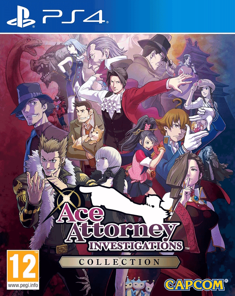 Игра Ace Attorney Investigations Collection (PS4, полностью на иностранном языке)