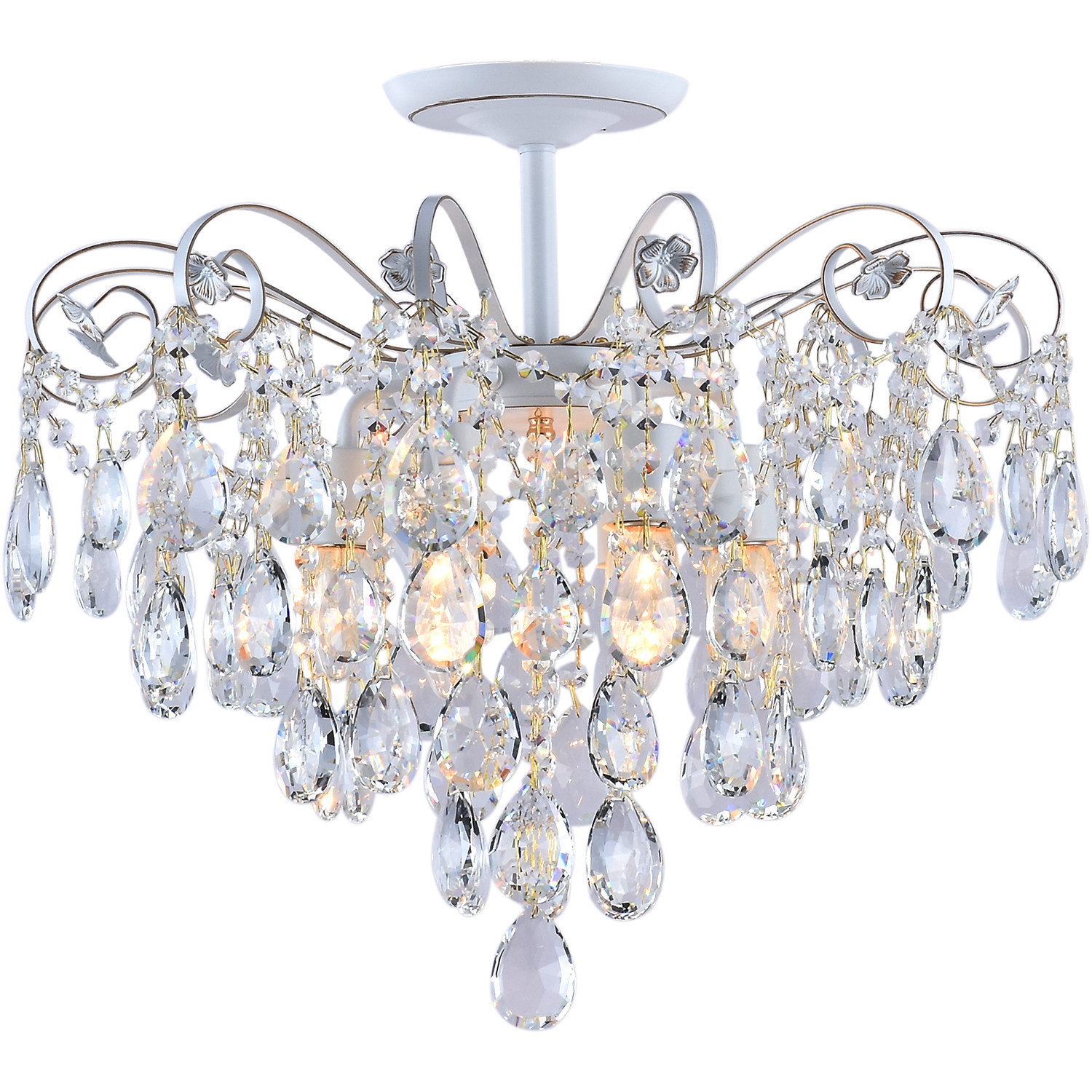 

Люстра потолочная Reluce 04055-0.3-06 WH+GOLD PN