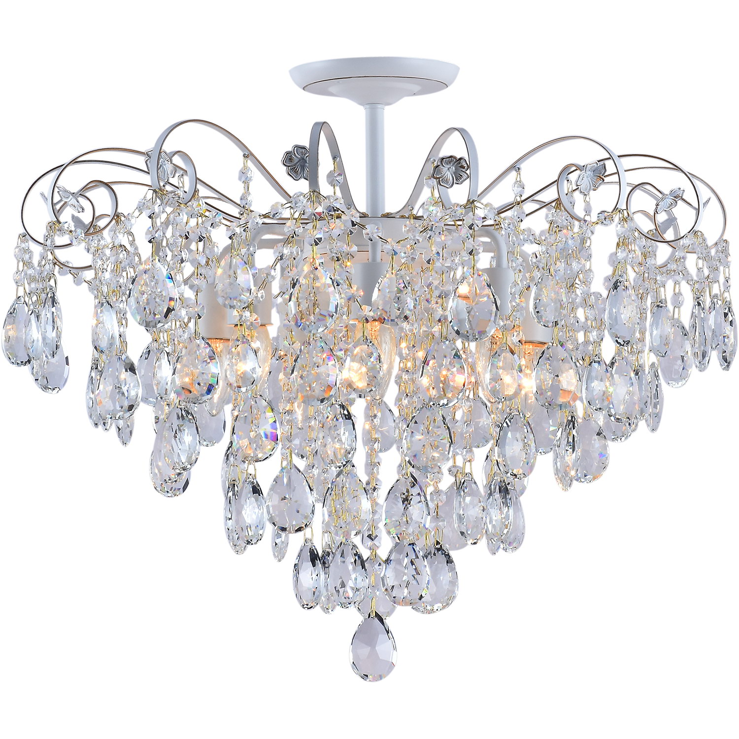 

Люстра потолочная Reluce 04055-0.3-07 WH+GOLD PN
