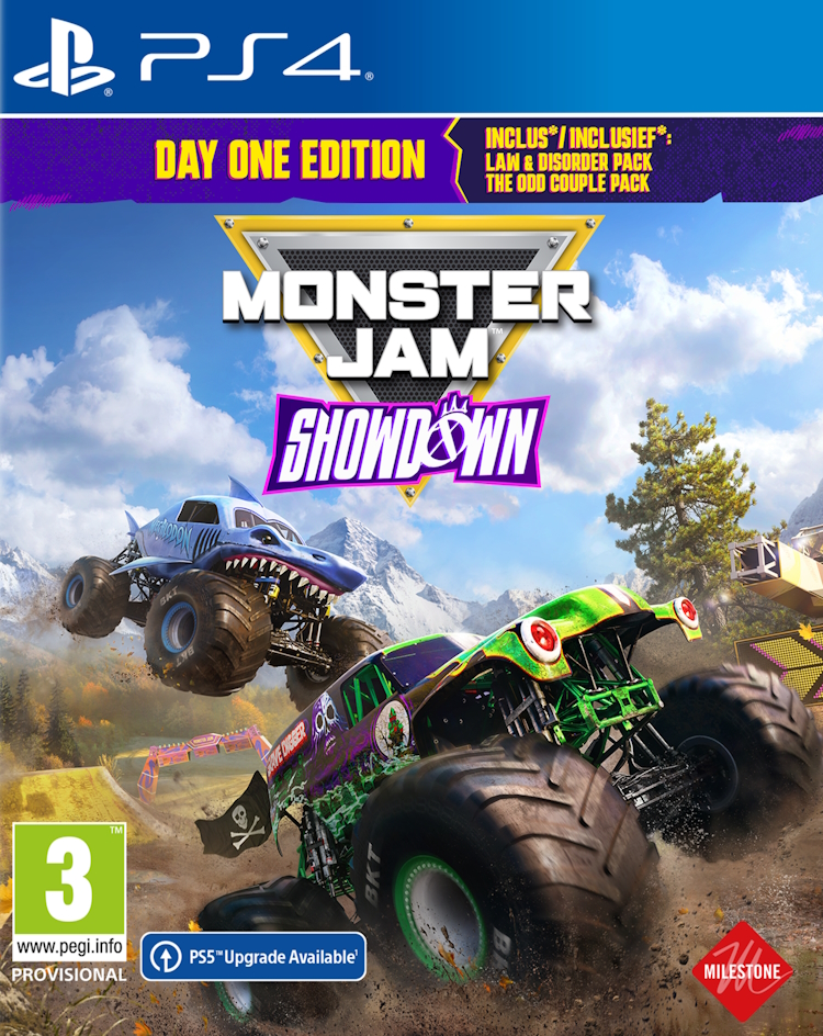 Игра Monster Jam Showdown PlayStation 4 полностью на иностранном языке 8090₽