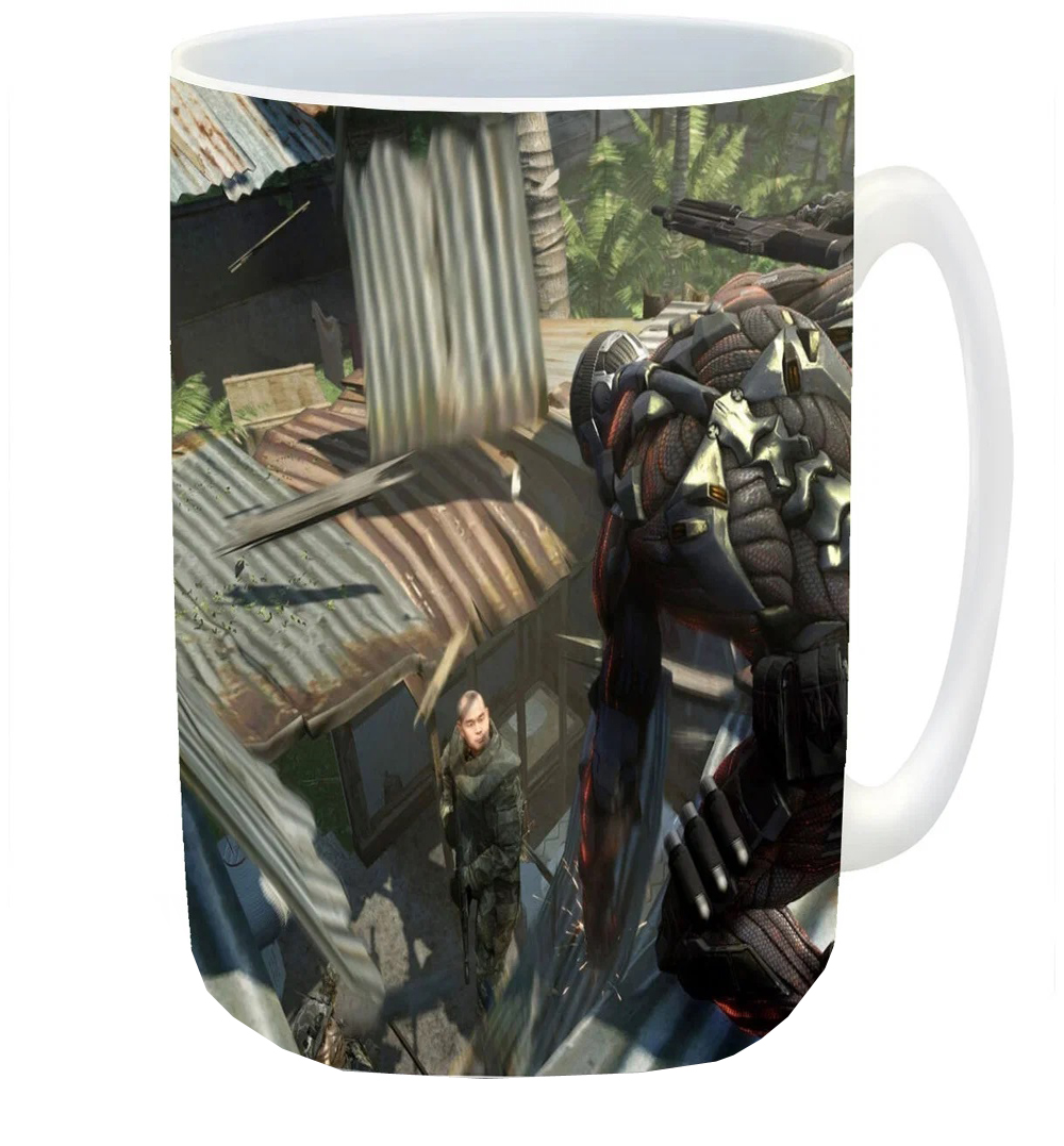 

Кружка CoolPodarok Crysis На крыше