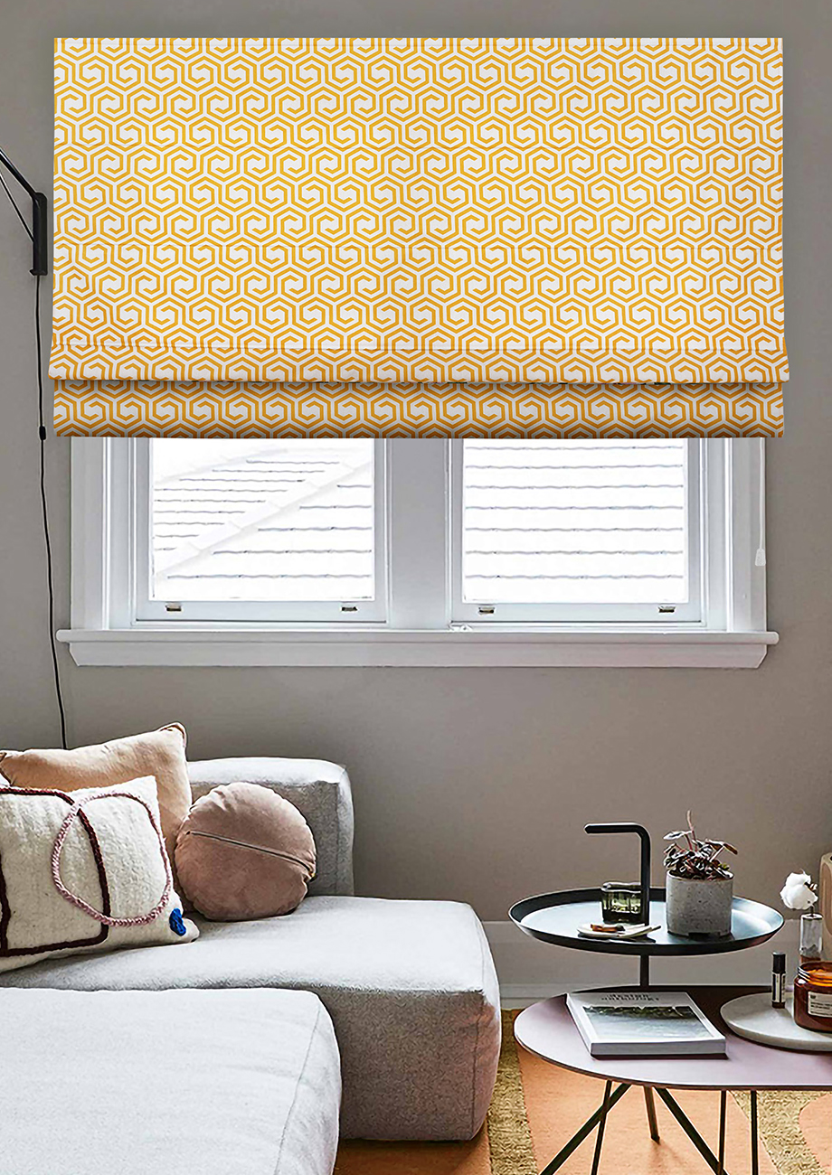 Римская штора Labyrinth веревочный механизм 100x160 см