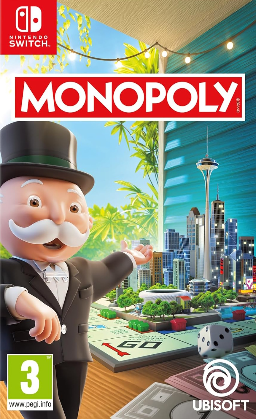 Игра Monopoly 2024 (Nintendo Switch, русские субтитры)