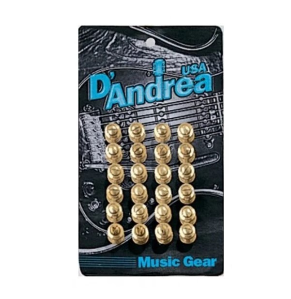

Крепление ремня для гитары DAndrea EP-24G, Золотистый, EP-24G