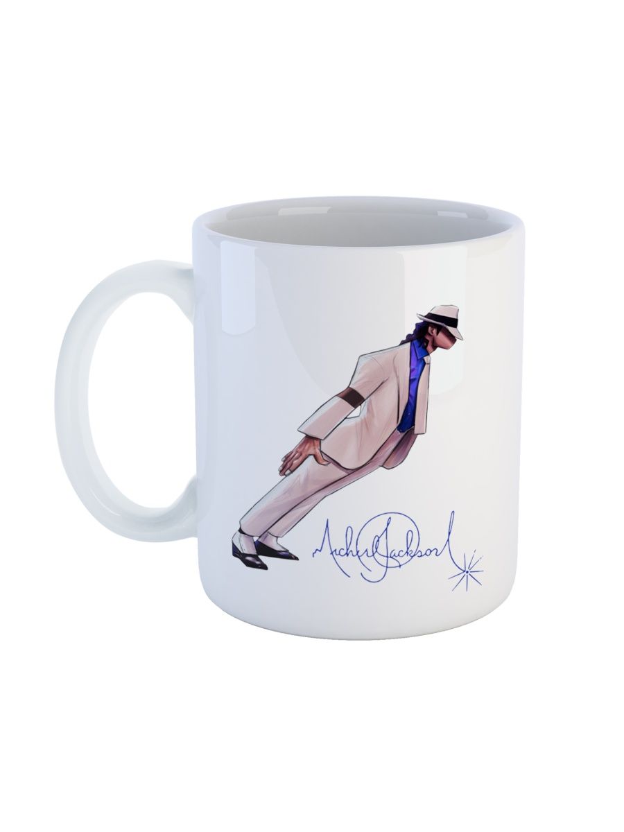 

Кружка Каждому Своё Майкл Джексон, Michael Jackson 330 мл, CU-MZMJ18-W/S