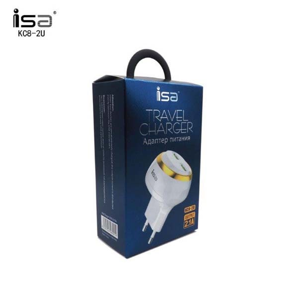 фото Переходник isa на 2 usb 2.1a kc8-2u