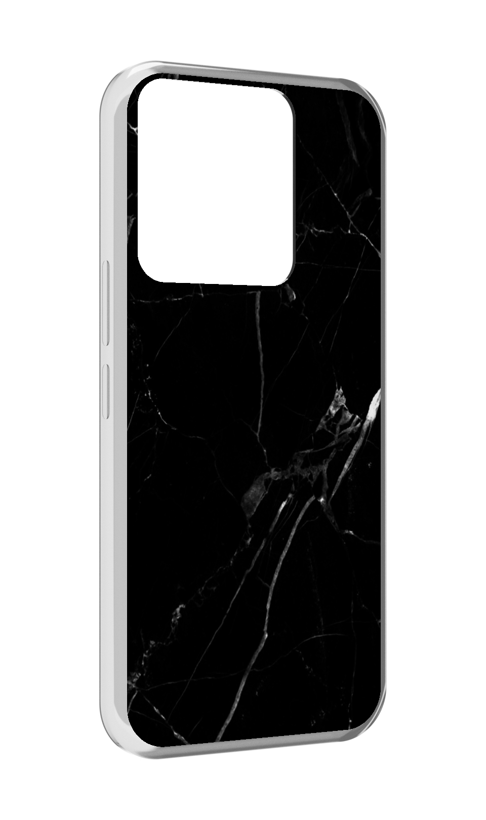 

Чехол MyPads разбитое стекло для Tecno Spark Go 2022 / Tecno Spark 8C, Прозрачный, Tocco