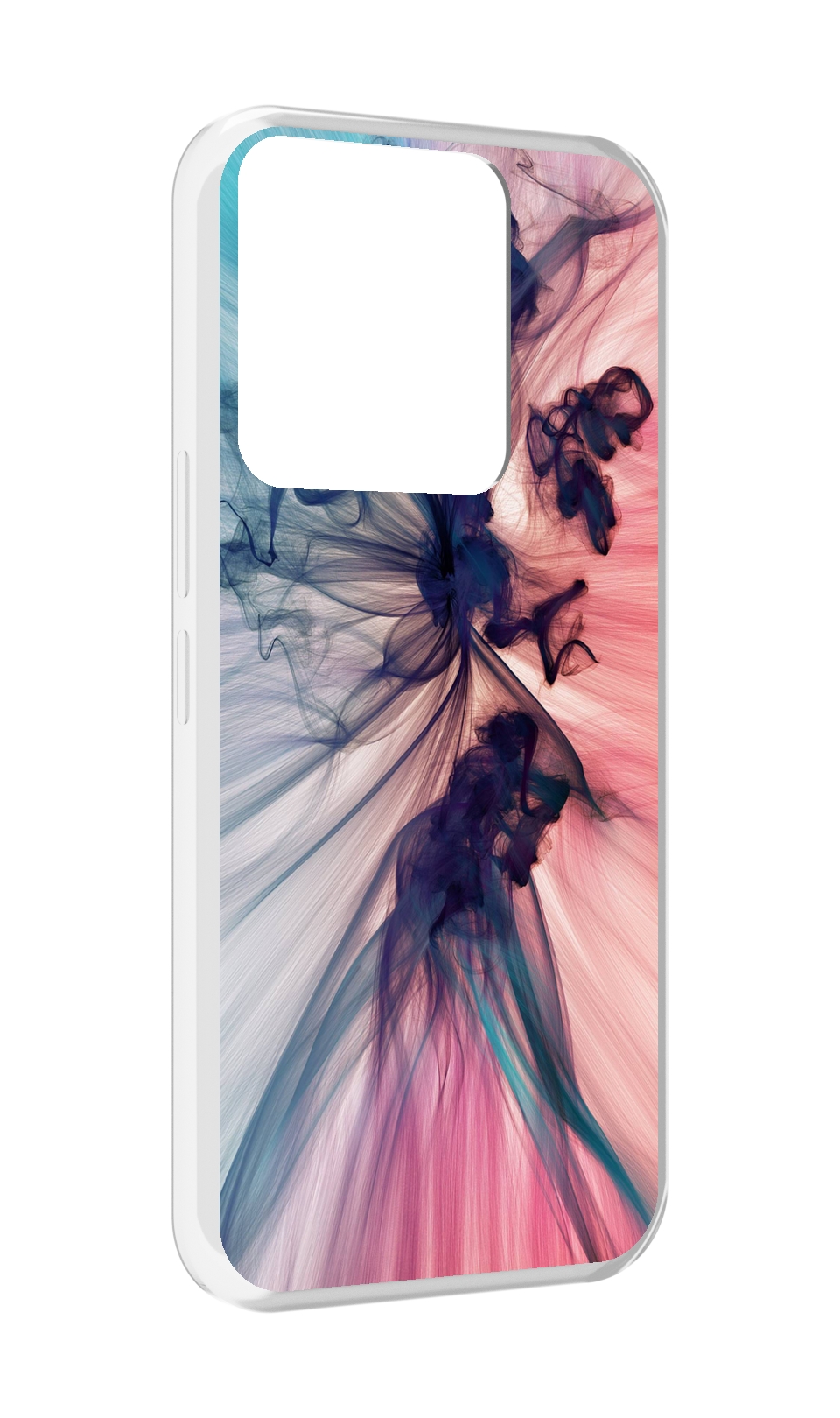 

Чехол MyPads разноцветный дым для Tecno Spark Go 2022 / Tecno Spark 8C, Прозрачный, Tocco