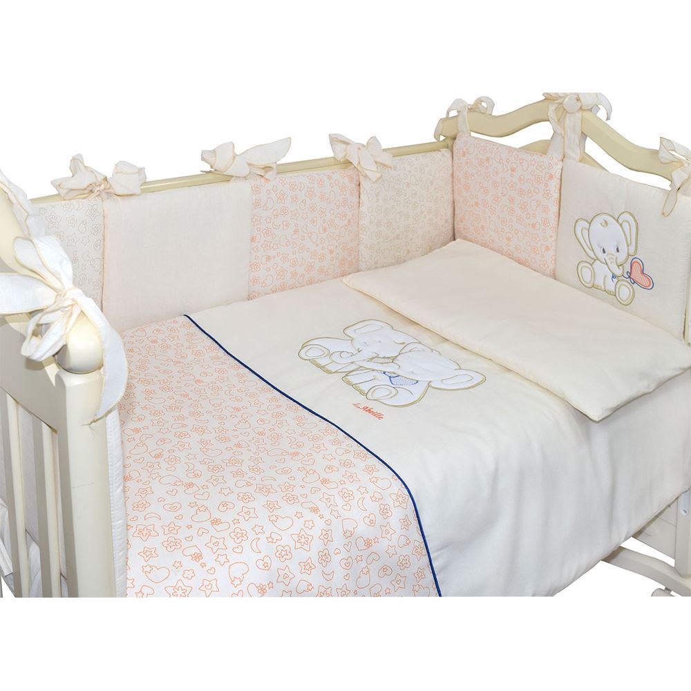 

Комплект в кроватку L`abeille Sweet baby, бежевый