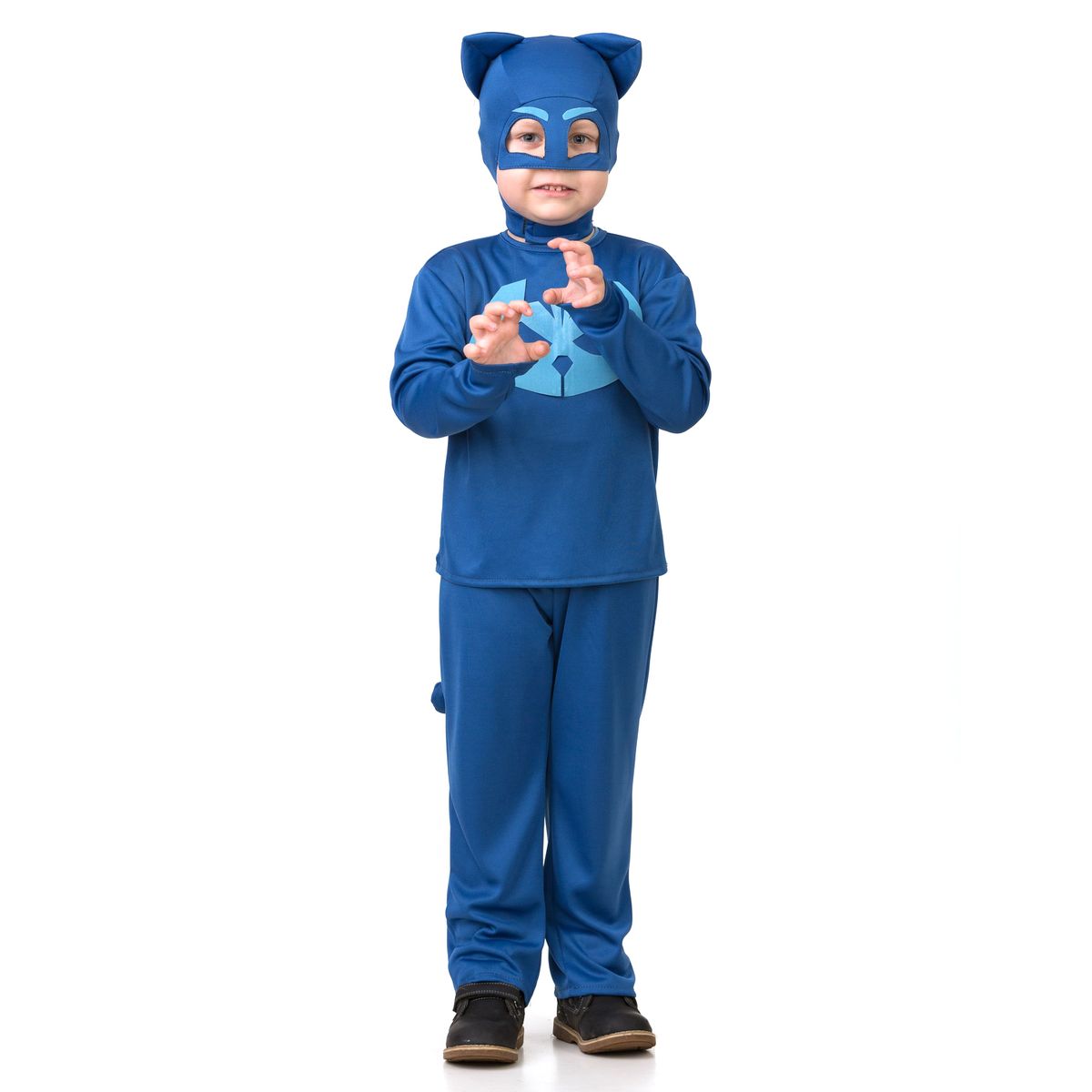 фото Карнавальный костюм батик герой в синем кэтбой, синий batik