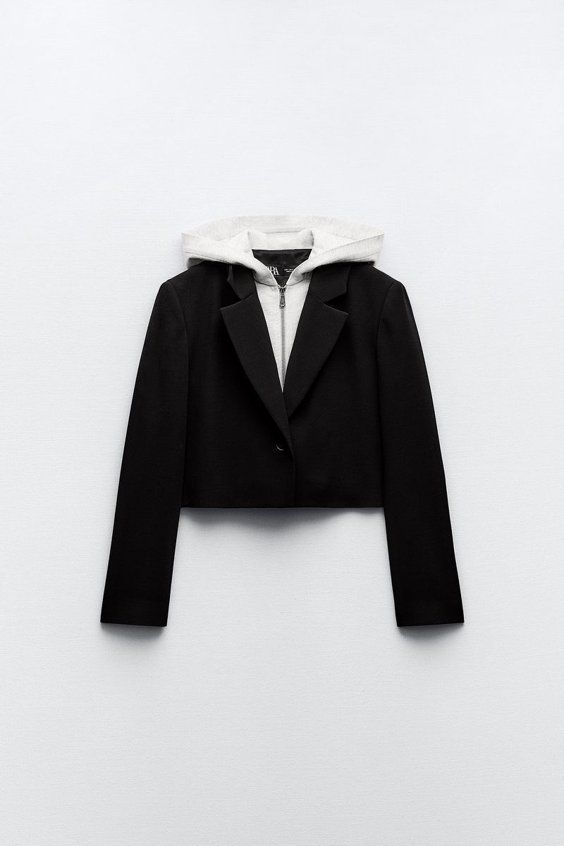 

Жакет женский ZARA 02509770 черный M, 02509770