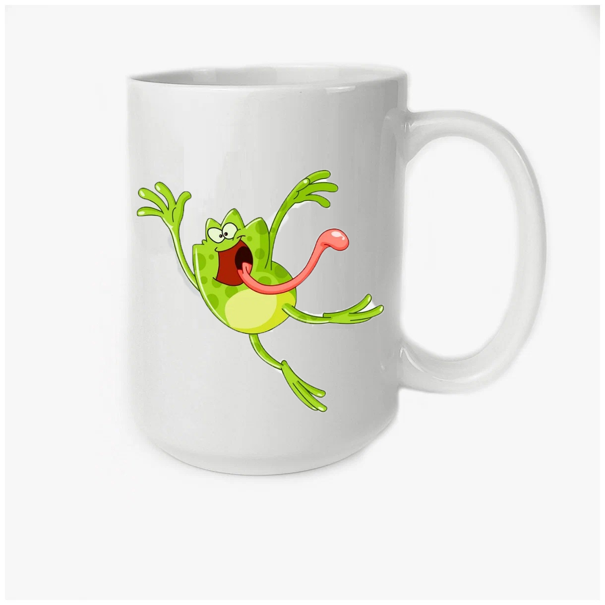 

Кружка CoolPodarok Животные.Лягуха