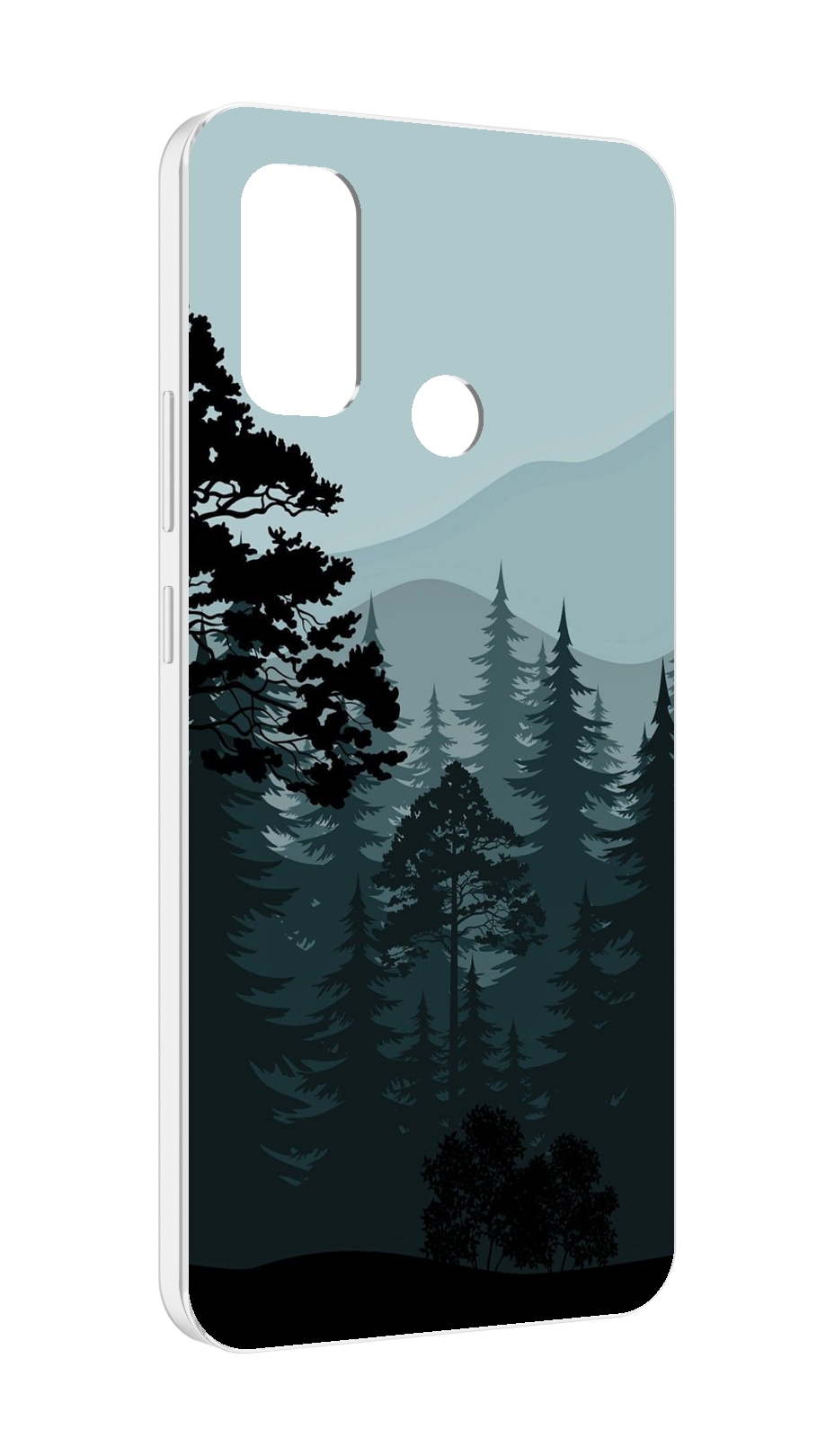 

Чехол MyPads темный лесочек для UleFone Note 10P/Note 10, Прозрачный, Tocco