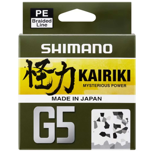 Шнур Shimano Kairiki G5 X4 150м. 0.23мм. 12.9кг. Steel Grey