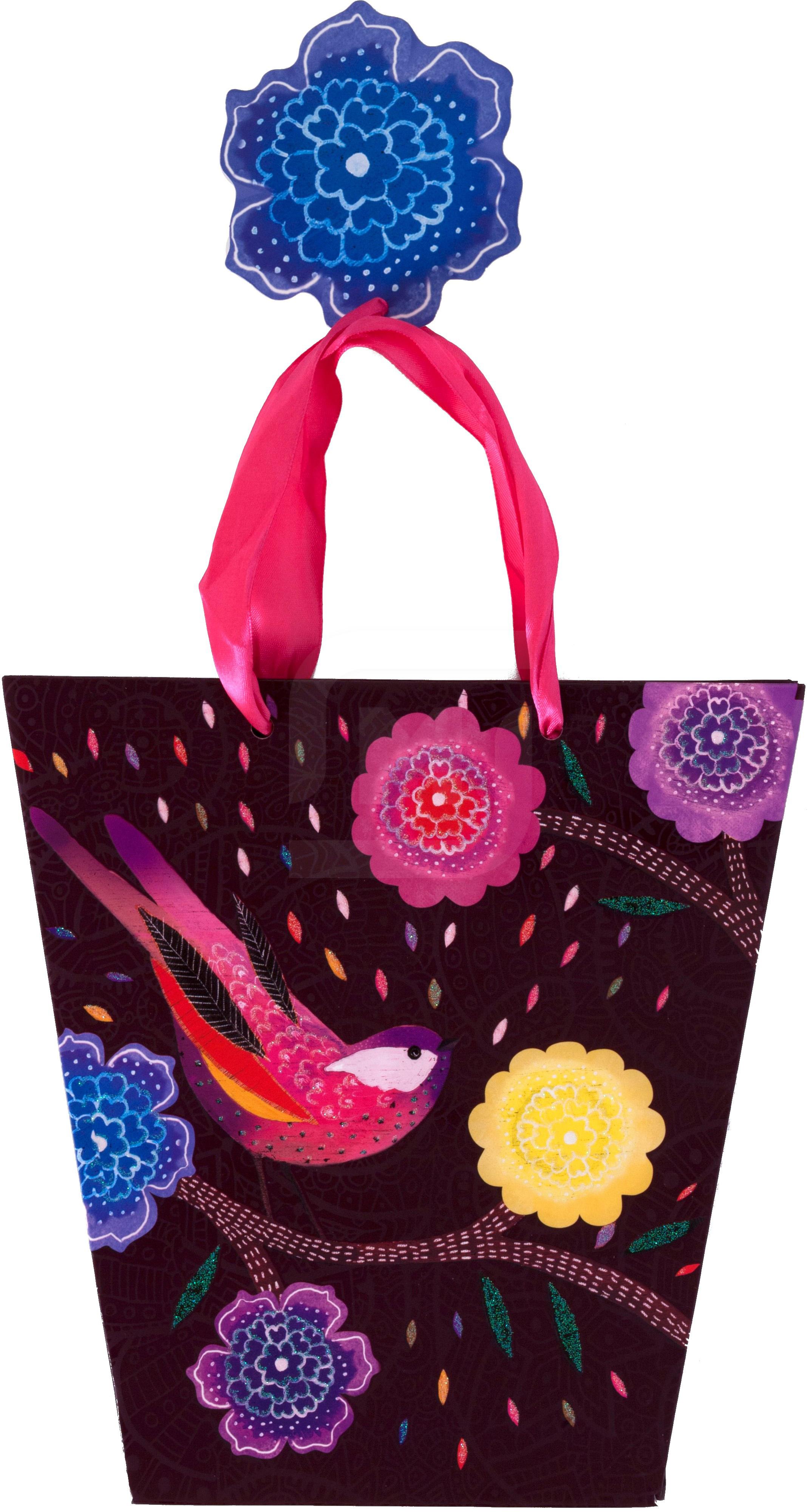 

Пакет подарочный Лакарт Дизайн Lux TB 225 х 230 х 100 мм в ассортименте, Разноцветный