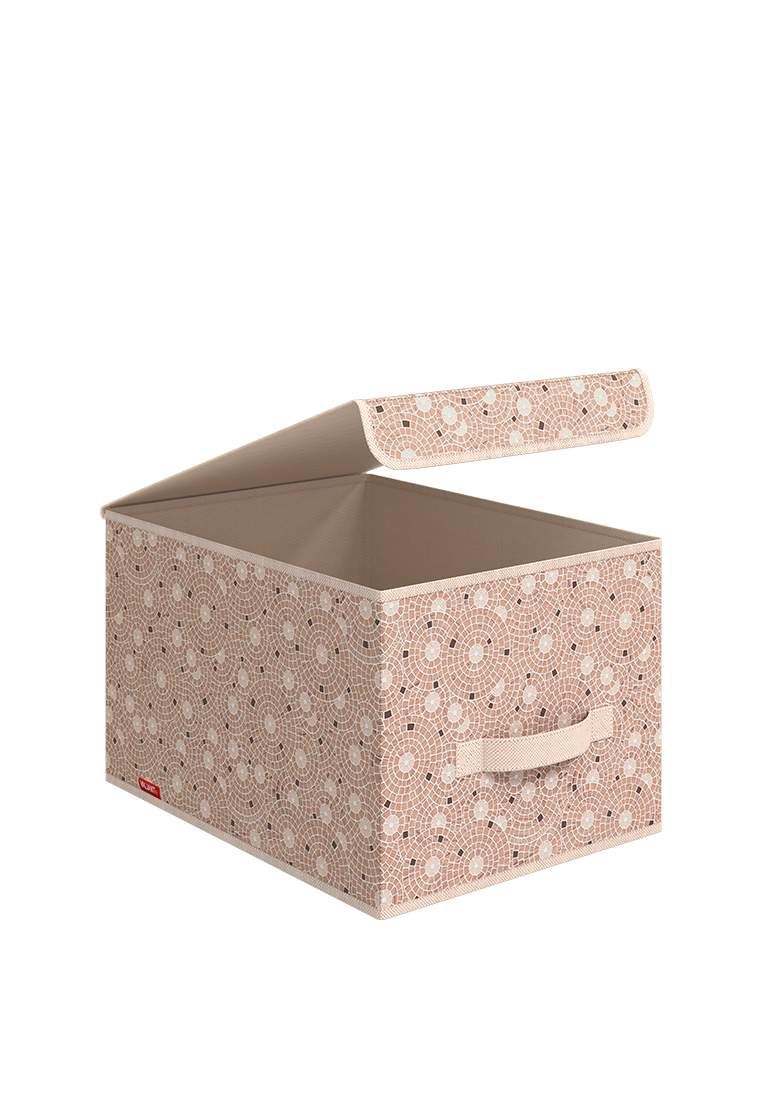 

Короб стеллажный с крышкой VALIANT большой 30х40х25 см OPUS ROMANO AURA, BOX-LM