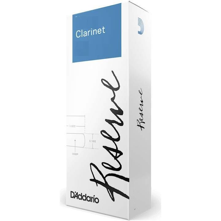 

Трость для кларнета Rico Reserve 3 Bb DCR1030, DCR1030.1