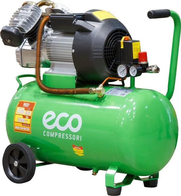 Компрессор ECO AE-502-3 440 лмин 8 атм коаксиальный масляный ресив 50 л 220 В 22 3660000₽