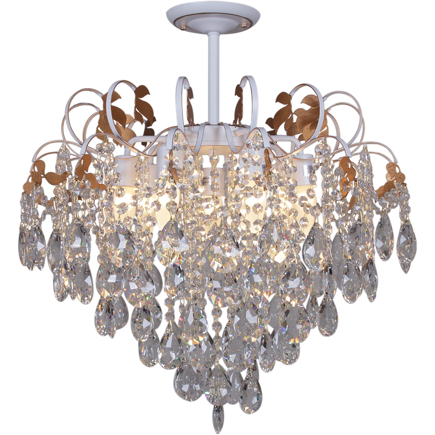 

Люстра потолочная Reluce 96028-0.3-06 WH+GOLD PN