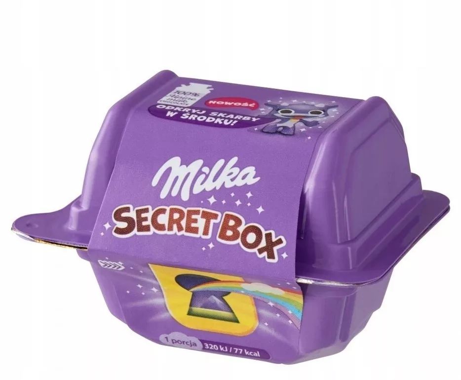 

Шоколадные конфеты Milka Секрет бокс с игрушкой 14,4 г