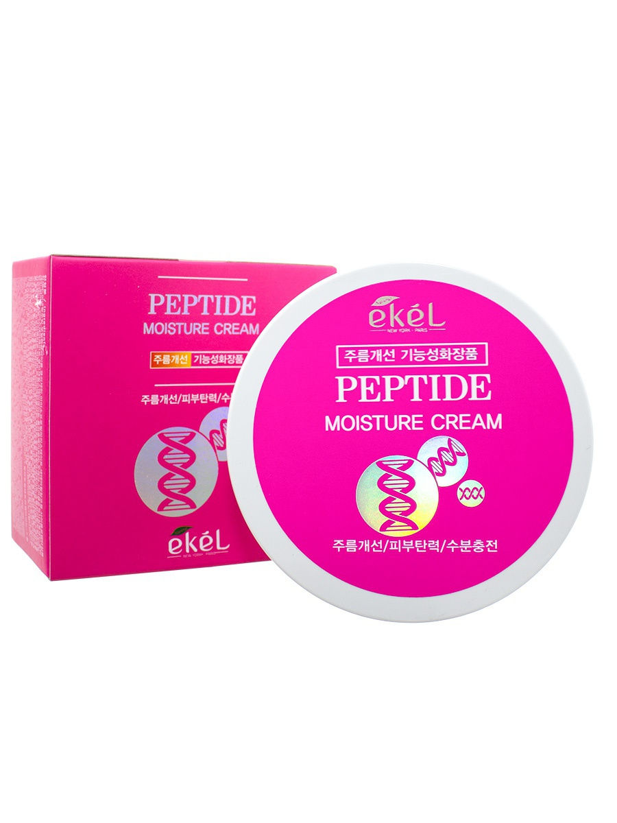 Купить Крем для лица EKEL с пептидами Moisture Cream Peptide 100 гр