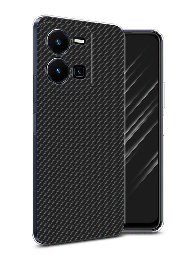 

Чехол Awog на Vivo Y35 4G "Черный карбон", 267250-1