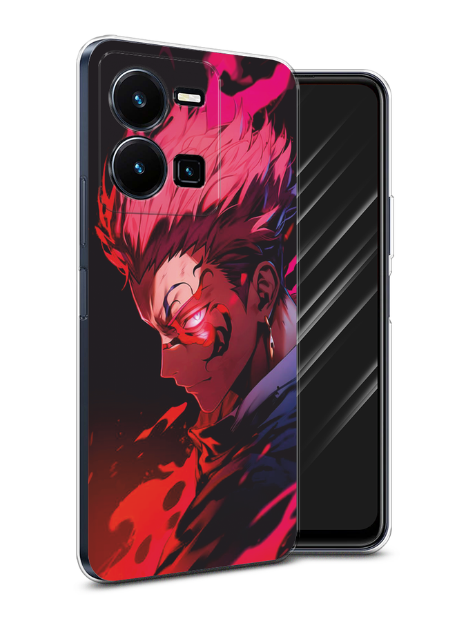 

Чехол Awog на Vivo Y35 4G "Взгляд Сукуны", Розовый;красный;черный, 267250-1