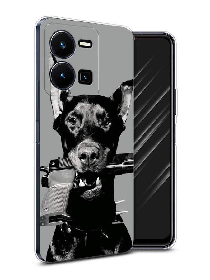 

Чехол Awog на Vivo Y35 4G "Доберман", Серый, 267250-1