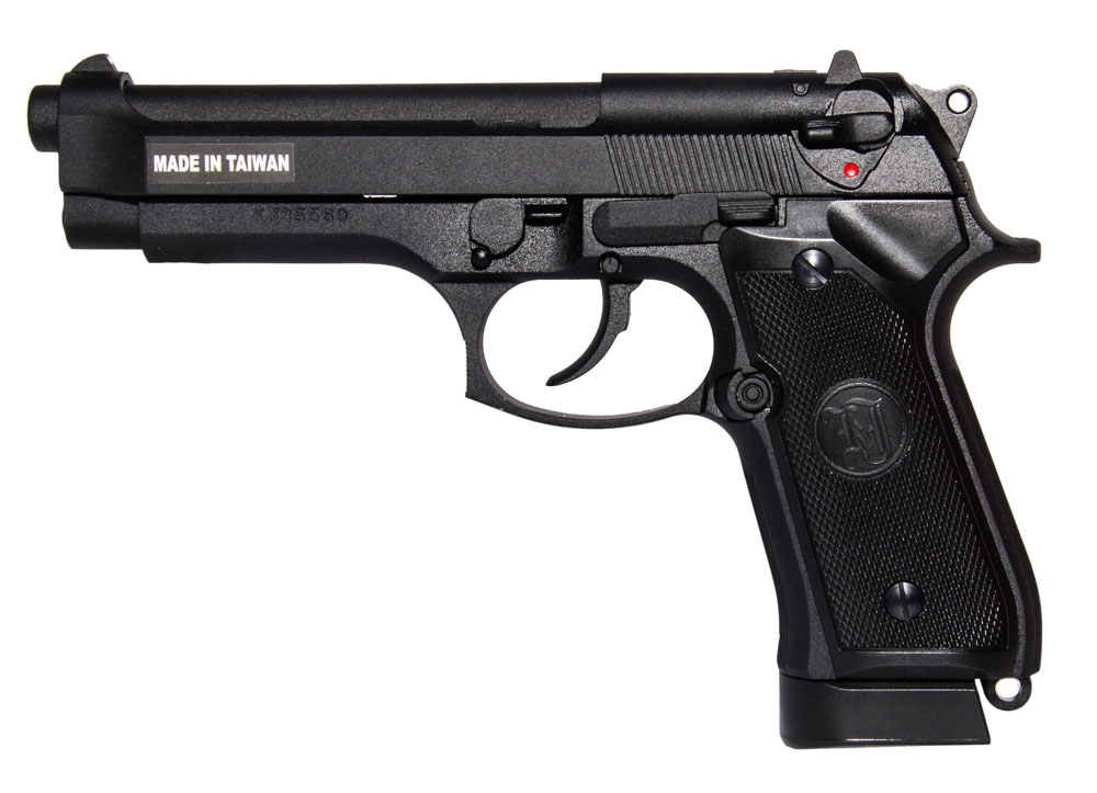 Страйкбольный пистолет KJW Beretta M9, CO2