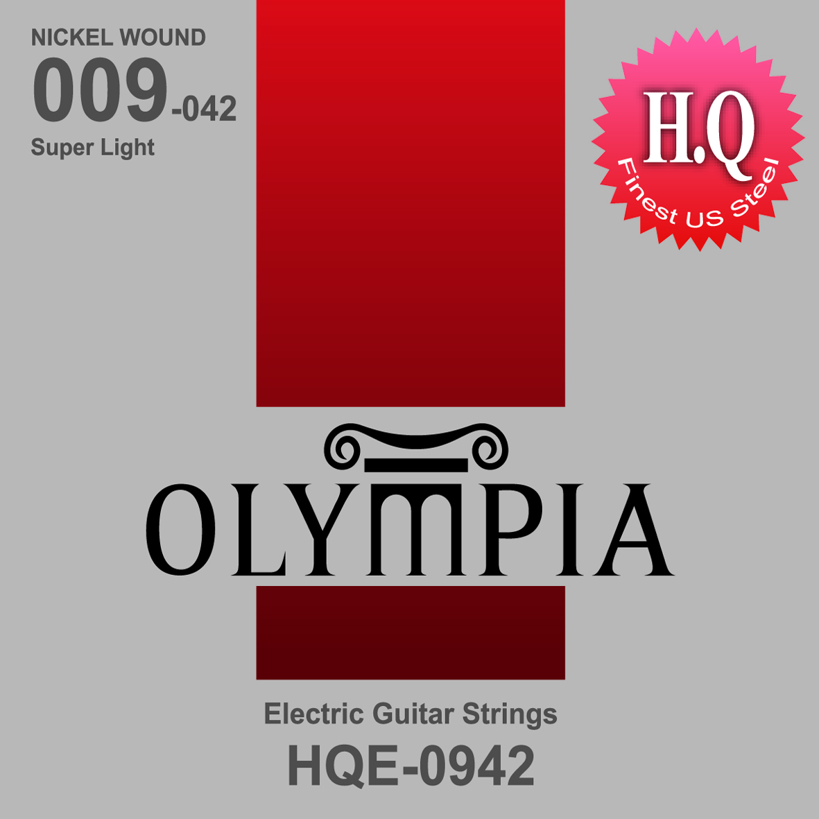 Струны для электрогитары Olympia HQE0942