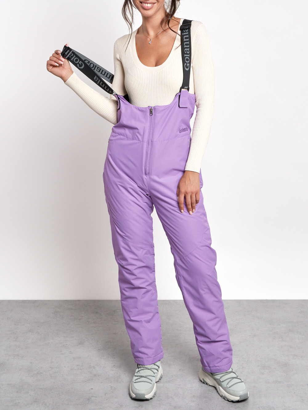 Горнолыжные брюки женские Colannia AD7605F, фиолетовый 50