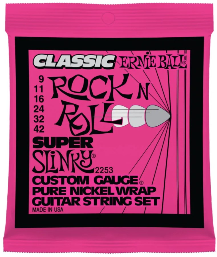 фото Струны для электрогитары ernie ball 2253