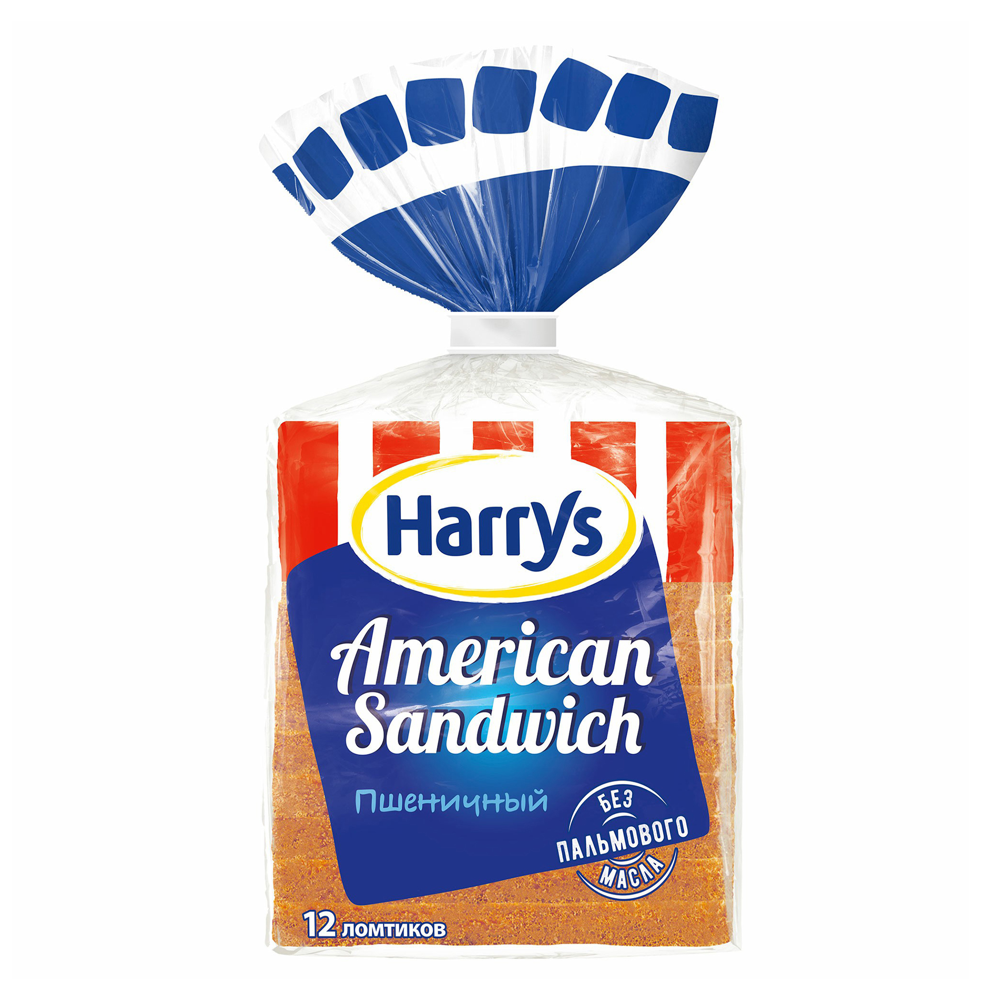 Хлеб Harry's American Sandwich Сандвичный пшеничный нарезка 470 г