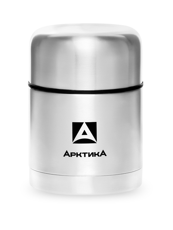 

Термос Арктика с супер-широким горлом для супа и еды, 301-500, 0,5л, 8ч, Серебристый, 301-500