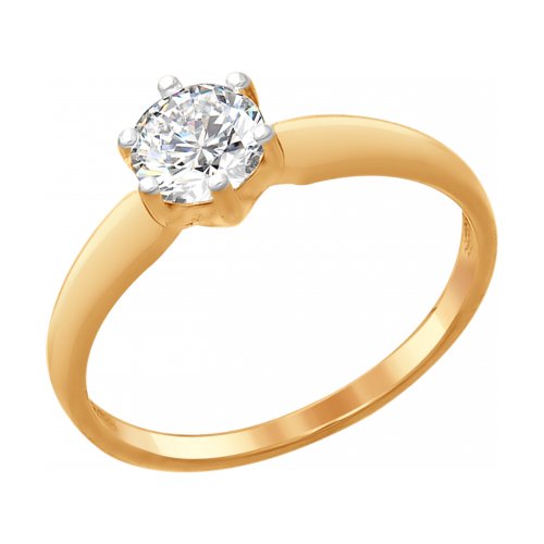

Кольцо из серебра со swarovski р. 15.5 Яхонт Ювелирный 176920, 176920