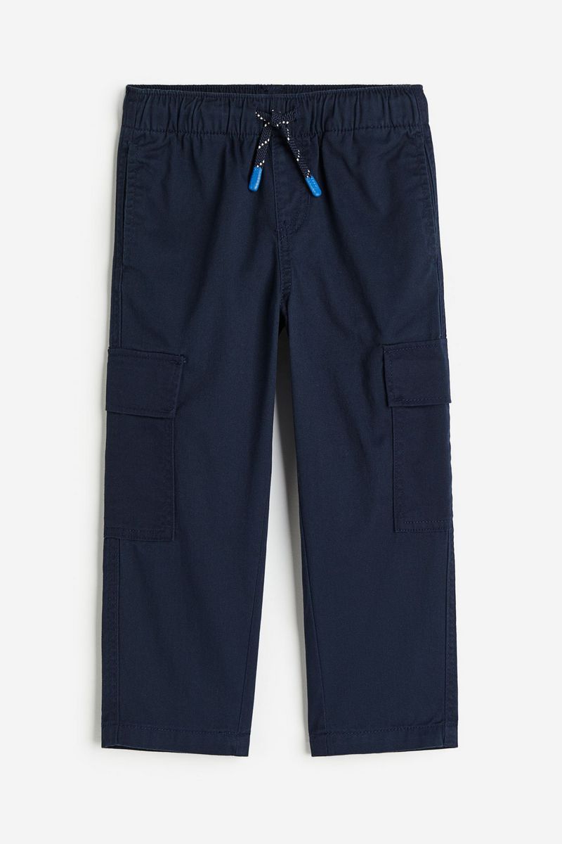 

Брюки детские H&M 1200029, темно-синий, 110, 1200029