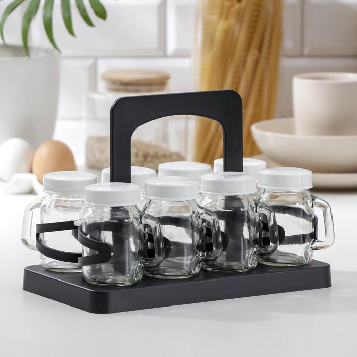 

Набор для специй «Специи», 120 мл, 7,5×5×8,5 см, цвет белый