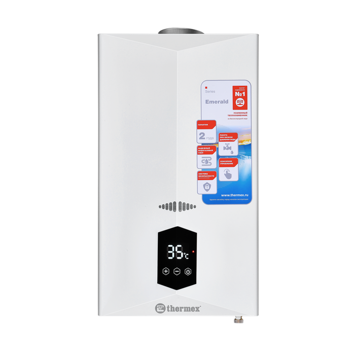 

Газовый проточный водонагреватель Thermex E 22 MD, E 22 MD