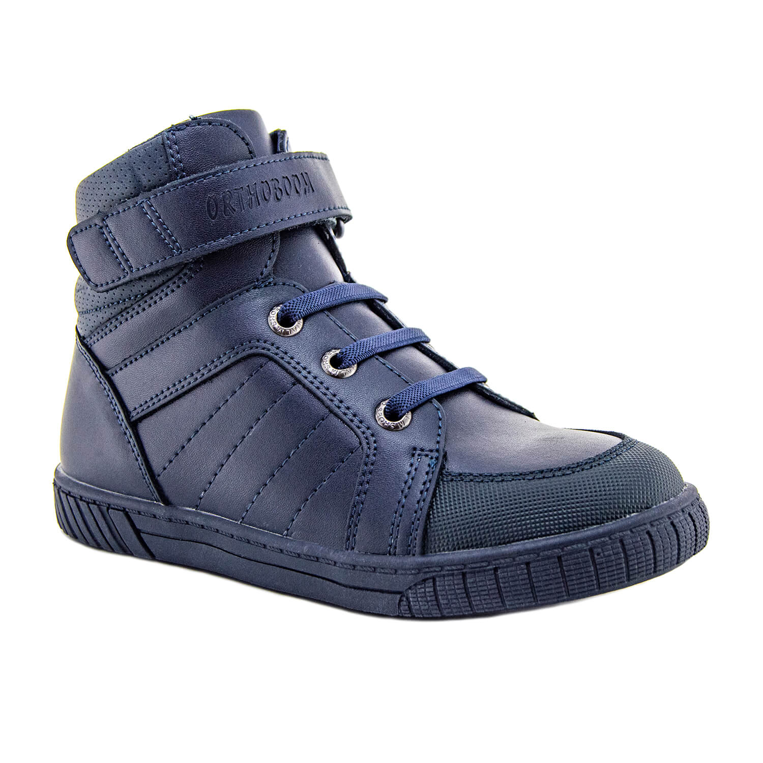 фото Ботинки детские ортопедические orthoboom 83394-34 сапфирово-синий р.38