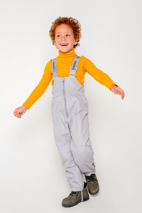 

Полукомбинезон детский Crockid ВК 46016/20 ГР цв. серый р. 104, ВК 46016/20 ГР